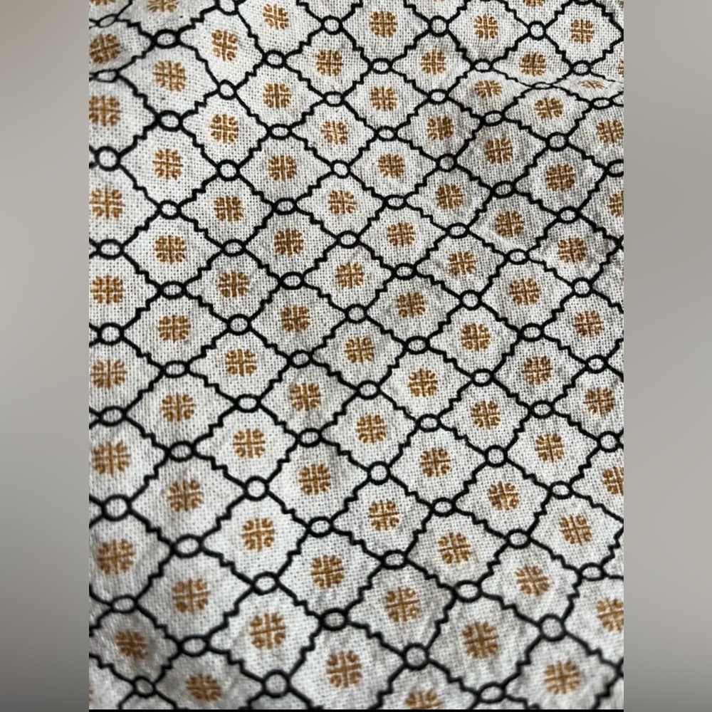 Vintage Mosaic Curtain Panel (single)